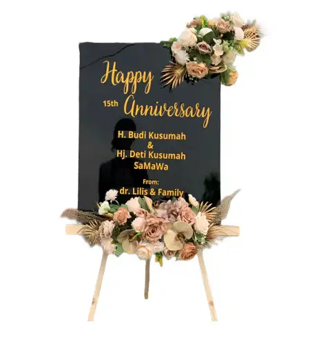 Papan Bunga Akrilik Bangsah